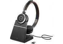 Jabra Evolve 65 Auriculares Inalámbricos Negros + Soporte de Carga Jabra Evolve 65 Auriculares Inalámbricos Negros + Soporte de Carga