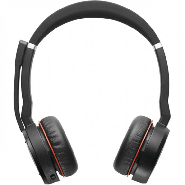 Jabra Evolve 75 MS Auriculares Bluetooth Negros