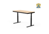 Mesa Elevable con Carga Inalámbrica y Tablero de bambú (Q8)