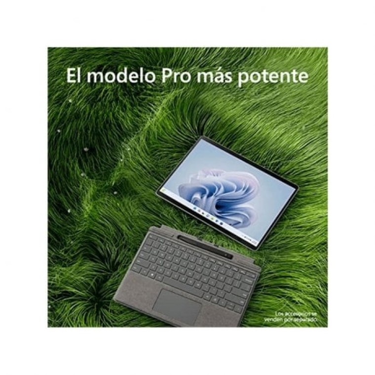 Microsoft Surface Pro 9 Platino Intel Evo Core i7-1255U/16GB/1TB SSD/13" Táctil