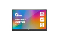 Monitor Qian QMP-IP16S Monitor Portátil 15.6" IPS FHD 1080p con Altavoces Duales