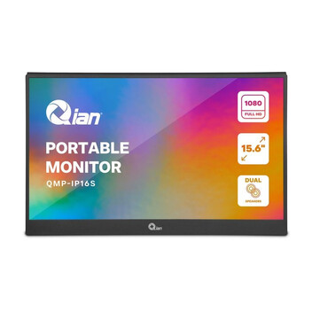 Monitor Qian QMP-IP16S Monitor Portátil 15.6" IPS FHD 1080p con Altavoces Duales Monitor Qian QMP-IP16S Monitor Portátil 15.6" IPS FHD 1080p con Altavoces Duales