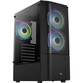 Aerocool Quantum Mesh V3 RGB Cristal Templado USB 3.0 Negra Aerocool Quantum Mesh V3 RGB Cristal Templado USB 3.0 Negra