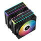 Ventilador CPU Refrigerador DeepCool AG620 BK ARGB V2 12cm Negro 2 Ventiladores 6 Heatpipes LED ARGB