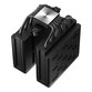 Ventilador CPU Refrigerador DeepCool AG620 BK ARGB V2 12cm Negro 2 Ventiladores 6 Heatpipes LED ARGB