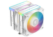 Ventilador CPU Refrigerador DeepCool AG620 WH ARGB V2 2 Ventiladores 12cm Blanco LED ARGB Intel/AMD
