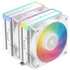 Ventilador CPU Refrigerador DeepCool AG620 WH ARGB V2 2 Ventiladores 12cm Blanco LED ARGB Intel/AMD