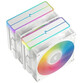 Ventilador CPU Refrigerador DeepCool AG620 WH ARGB V2 2 Ventiladores 12cm Blanco LED ARGB Intel/AMD