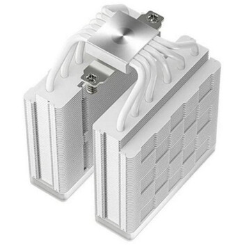 Ventilador CPU Refrigerador DeepCool AG620 WH ARGB V2 2 Ventiladores 12cm Blanco LED ARGB Intel/AMD