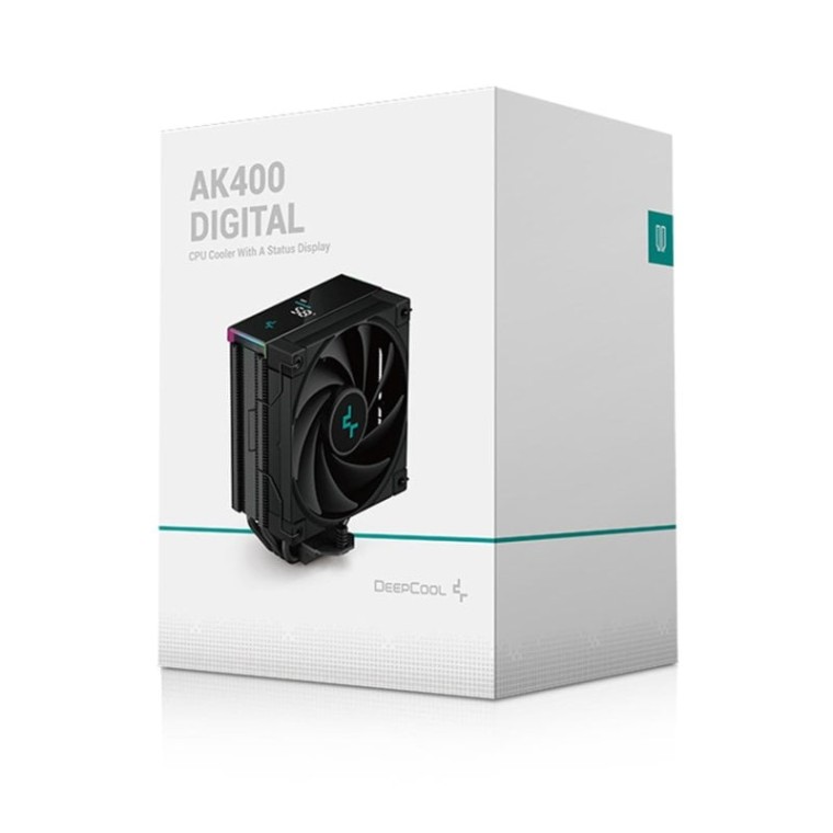 DeepCool AK400 Digital Ventilador CPU 120mm Negro