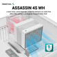 DeepCool ASSASSIN 4S Ventilador CPU 140mm Blanco DeepCool ASSASSIN 4S Ventilador CPU 140mm Blanco