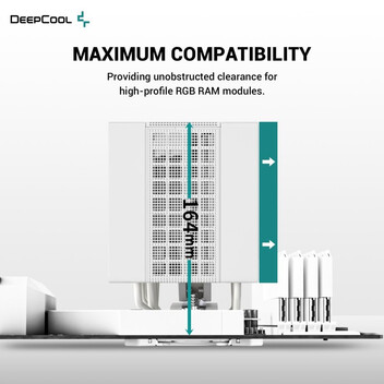 DeepCool ASSASSIN 4S Ventilador CPU 140mm Blanco DeepCool ASSASSIN 4S Ventilador CPU 140mm Blanco