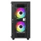 DeepCool CC360 ARGB Mid Tower MATX Cristal Templado USB 3.0 Negro