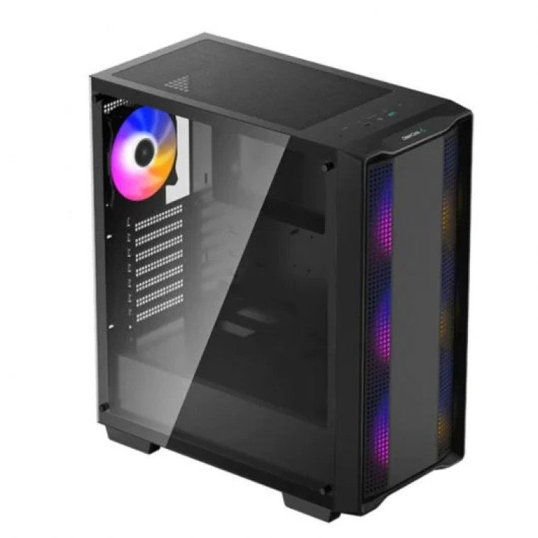 DeepCool CC560 ARGB Cristal Templado USB 3.2 Negra