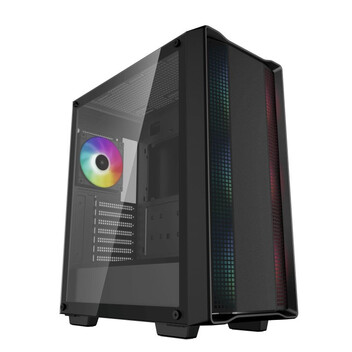 Torre PC DeepCool CC560 ARGB V2 Cristal Templado USB 3.2 Negra