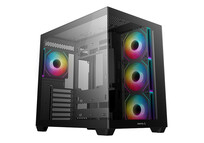 Torre PC Torre DeepCool CG530 4F Negro ATX Vidrio Templado 4 Ventiladores 285x440x399mm