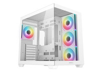 Torre PC Torre DeepCool CG530 4F WH Blanco 3 Ventiladores 120mm Vidrio Templado ATX