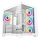 Torre PC Torre DeepCool CG530 4F WH Blanco 3 Ventiladores 120mm Vidrio Templado ATX