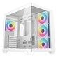 Torre PC Torre DeepCool CG530 4F WH Blanco 3 Ventiladores 120mm Vidrio Templado ATX Torre PC Torre DeepCool CG530 4F WH Blanco 3 Ventiladores 120mm Vidrio Templado ATX