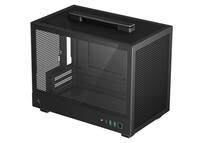 Torre PC DeepCool CH160 Mini Tower ITX Cristal Templado USB-C Negra Torre PC DeepCool CH160 Mini Tower ITX Cristal Templado USB-C Negra
