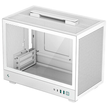 Torre PC DeepCool CH160 Mini Tower ITX Cristal Templado USB-C Blanca Torre PC DeepCool CH160 Mini Tower ITX Cristal Templado USB-C Blanca