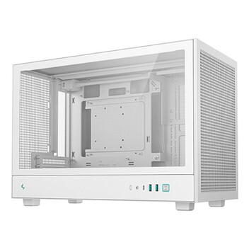 Torre PC Caja DeepCool CH260 Blanca Micro ATX ABS/SPCC/Vidrio Templado USB-C