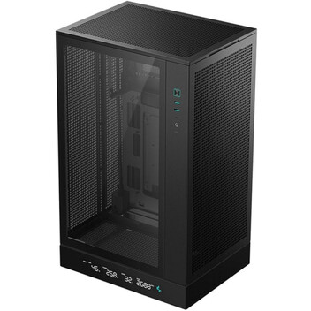 Torre PC Caja DeepCool CH270 DIGITAL Micro-ATX Cristal Templado USB-C Malla Negra Torre PC Caja DeepCool CH270 DIGITAL Micro-ATX Cristal Templado USB-C Malla Negra
