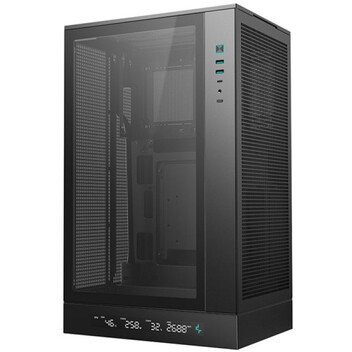 Torre PC Caja DeepCool CH270 DIGITAL Micro-ATX Cristal Templado USB-C Malla Negra Torre PC Caja DeepCool CH270 DIGITAL Micro-ATX Cristal Templado USB-C Malla Negra