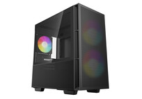 Torre PC DeepCool CH360 Cristal Templado USB 3.2 Negra