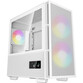 Torre PC DeepCool CH360 ARGB DIGITAL Micro Torre mATX Cristal Templado USB-C Blanca Torre PC DeepCool CH360 ARGB DIGITAL Micro Torre mATX Cristal Templado USB-C Blanca