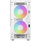 Torre PC DeepCool CH360 ARGB DIGITAL Micro Torre mATX Cristal Templado USB-C Blanca Torre PC DeepCool CH360 ARGB DIGITAL Micro Torre mATX Cristal Templado USB-C Blanca