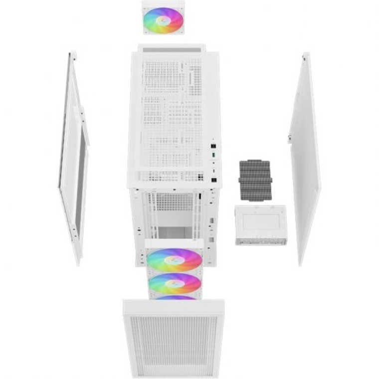 Deepcool CH560 ARGB Mid Tower Cristal Templado USB 3.2 Blanca