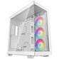 Torre PC DeepCool CH780 ARGB Semitorre ATX Cristal Templado USB-C Blanca Torre PC DeepCool CH780 ARGB Semitorre ATX Cristal Templado USB-C Blanca