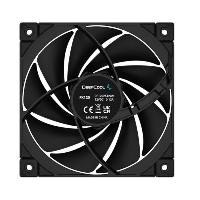 DeepCool FK120 Ventilador 120mm Negro