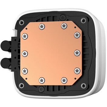 Refrigeración líquida DeepCool LD240 ARGB 2x120mm, display consumo, sockets Intel/AMD, blanca Refrigeración líquida DeepCool LD240 ARGB 2x120mm, display consumo, sockets Intel/AMD, blanca