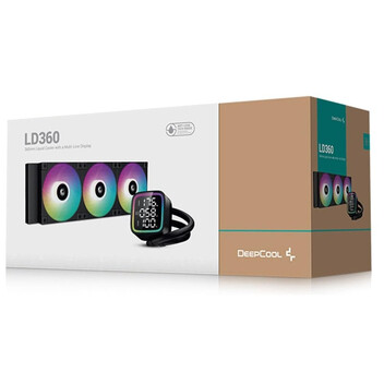 DeepCool LD360 ARGB Kit de Refrigeración Líquida 360mm Negro DeepCool LD360 ARGB Kit de Refrigeración Líquida 360mm Negro