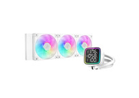 Kit refrigeración líquida DeepCool LD360 360mm ARGB, Aluminio, Blanco, Multisocket