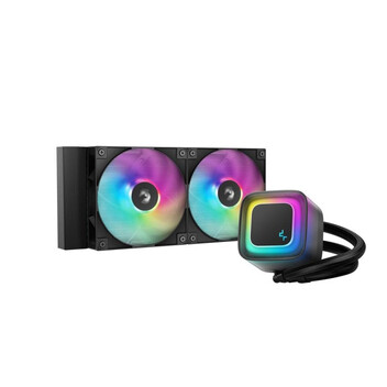Refrigeración Líquida DeepCool LE240 V2 240mm 2 Ventiladores LED RGB Refrigeración Líquida DeepCool LE240 V2 240mm 2 Ventiladores LED RGB