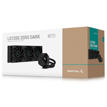 DeepCool LS720S Zero Dark Kit de Refrigeración Líquida 360mm Negro