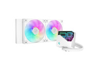 Deepcool LT240 White ARGB Kit de Refrigeración Líquida 240mm Blanco