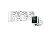 Refrigeración Líquida DeepCool Mystique 360 WH 360mm 3 Ventiladores LCD Blanco