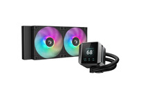 DeepCool Mystique 240 ARGB Kit de Refrigeración Líquida 240mm LCD Negro