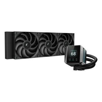 Refrigeracion Liquida DeepCool Mystique 360 360mm 3 Ventiladores LCD Negro
