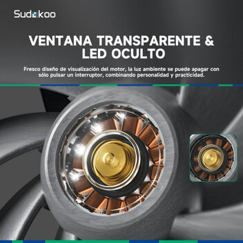Ventilador CPU Ventilador PC MACH140 Motor Trifasico Polimero LCP 140mm Alto Rendimiento