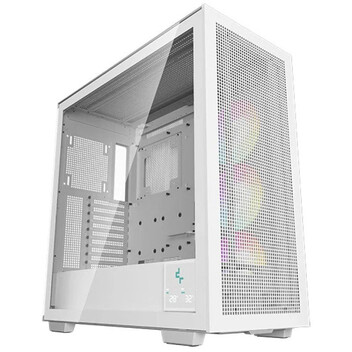 Torre PC DeepCool MORPHEUS Semitorre ATX Cristal Templado USB-C Blanca