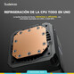 Refrigeración Líquida Sudokoo Nexaura 360mm 3 Ventiladores ARGB Radiador Avanzado