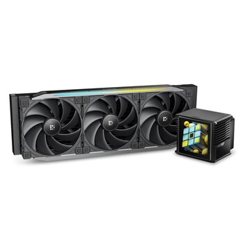 Refrigeración Líquida Sudokoo Proteus 360mm 3 Ventiladores LCD Personalizable Refrigeración Líquida Sudokoo Proteus 360mm 3 Ventiladores LCD Personalizable