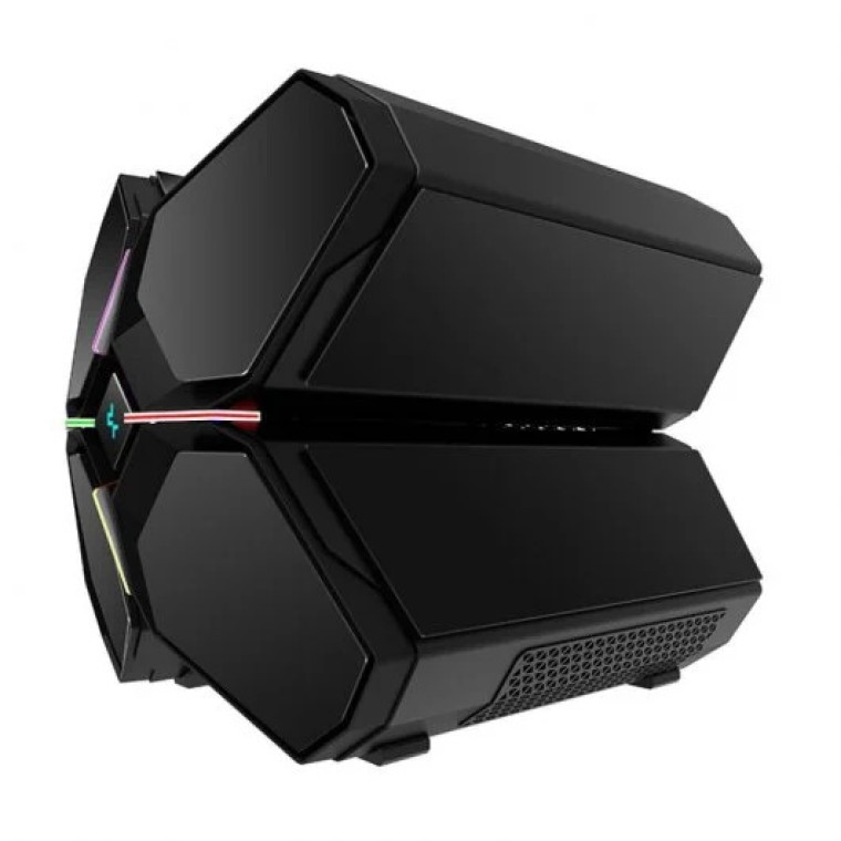 DeepCool QUADSTELLAR INFINITY Cristal Templado USB-C RGB Negra