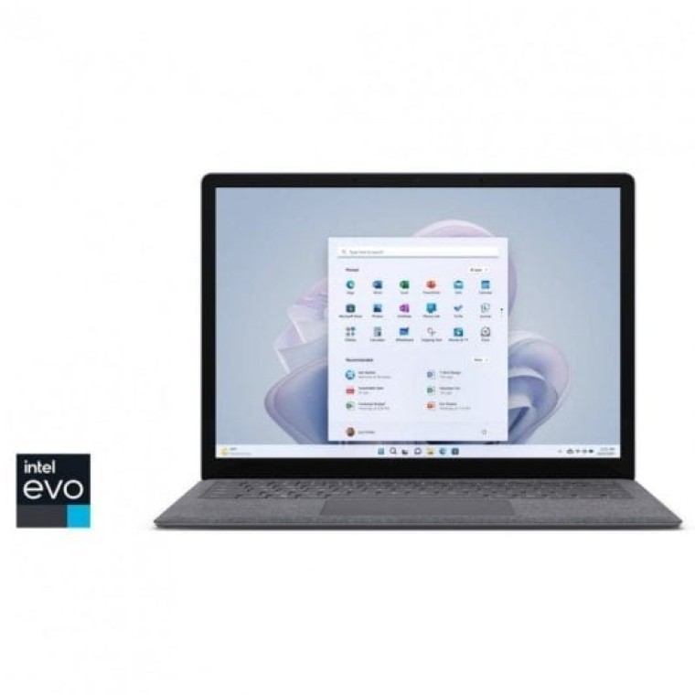 Microsoft Surface Laptop 5 Alcántara Intel Evo Core i5-1245U/8GB/512GB SSD/13.5" Táctil