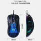 Klack GK540 Ratón Gaming RGB Negro